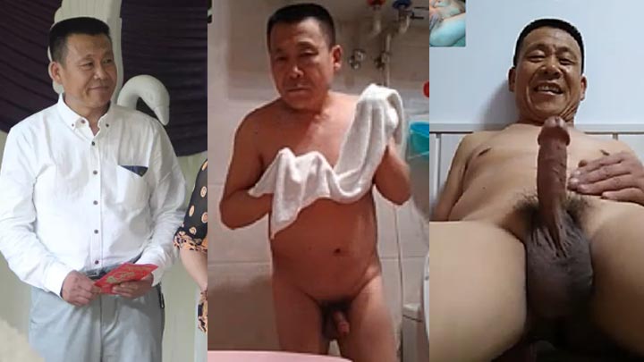 原创 新婚礼上的帅老爸 直播洗澡+射精